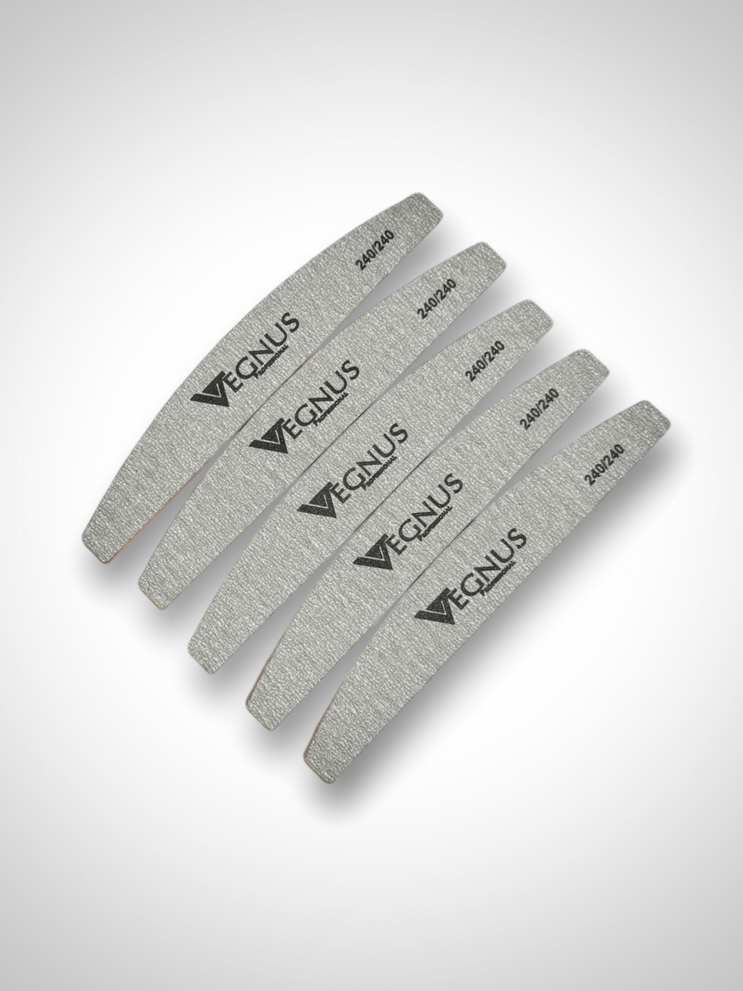 PROFESSIONAL ZEBRA NAIL FILE Grit 240/240 (25 pcs)